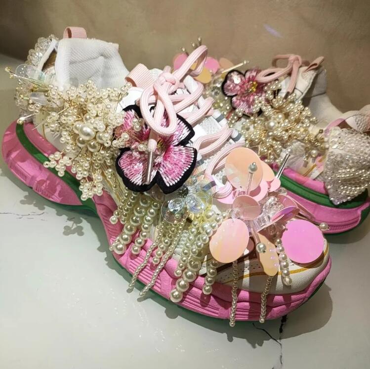 プリンセススタイルパールビーズタッセルスパンコールダディシュ - Tassel Fringe Trim のレビューと価格