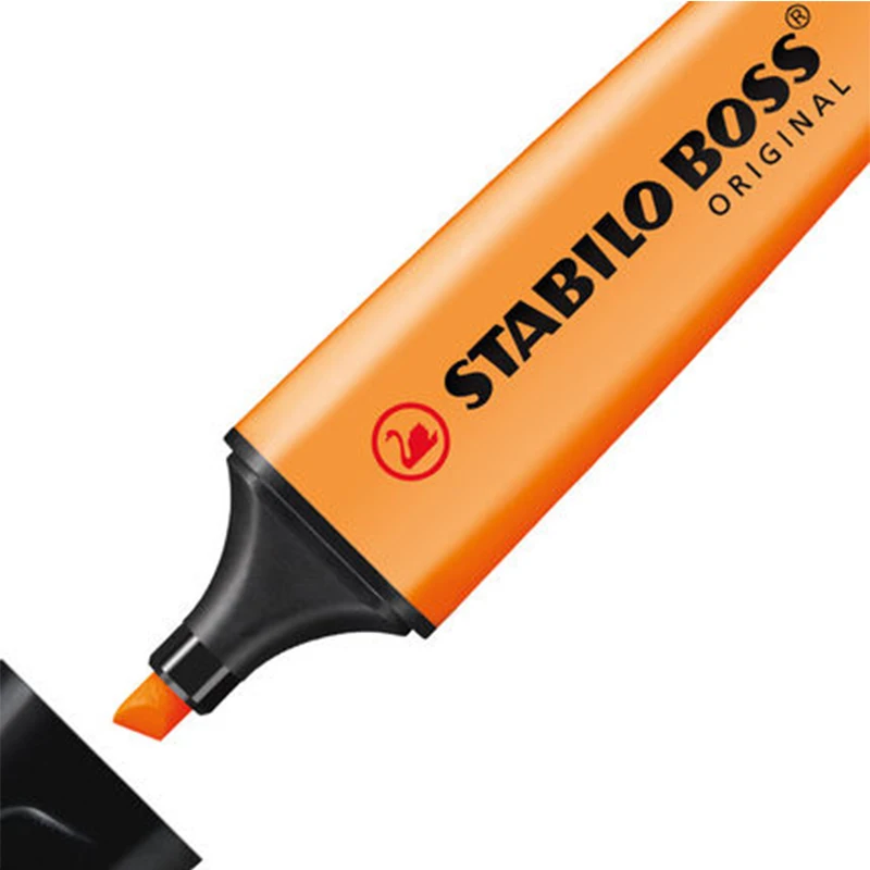 1個ドイツstabilo蛍光マカロン蛍光学生が使用する大容量 - Stabilo Marker Boss のレビューと価格